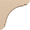 Ekena Millwork 5"W x 20"D x 20"H Thin Olympic Rough Cedar Woodgrain TimberThane Corbel, Primed Tan CORUR05X20X20OLYRCPR - alternate 2
